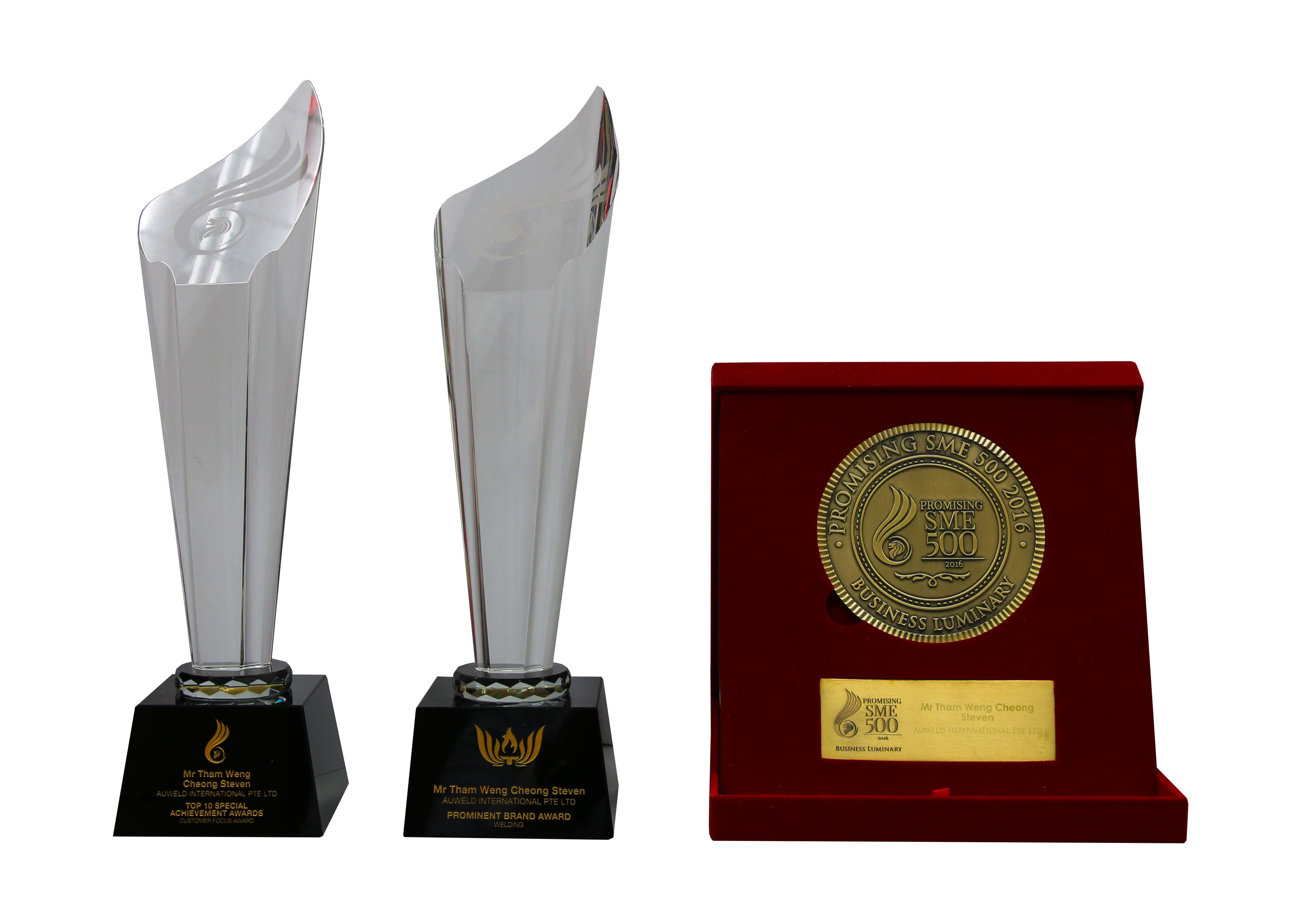 Awards received in 2016