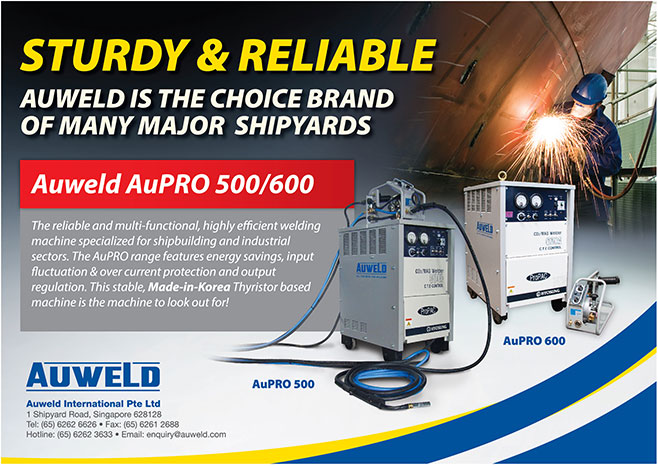Sturdy & Reliable - Auweld is the choice brand of many major shipyards